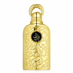 Lattafa Perfume Bayaan EDP 100 ml — товар спереди; крупный план; на белом фоне