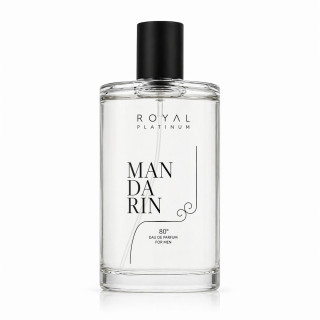 Royal Platinum MANDARIN Cologne 200 ml — produktas iš priekio; artimas vaizdas; baltame fone