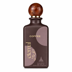 Paris Corner Eternal Coffee EDP 85 ml — товар спереди; крупный план; на белом фоне