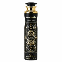 Lattafa Perfume Bade'e Al Oud Oud for Glory 300 ml — товар спереди; крупный план; на белом фоне
