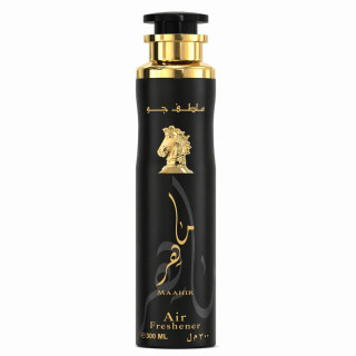 Lattafa Perfume Maahir 300 ml — product van voren; close-up; op een witte achtergrond