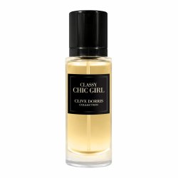 Fragrance World Classy Chic Girl EDP 30 ml — produktas iš priekio; artimas vaizdas; baltame fone