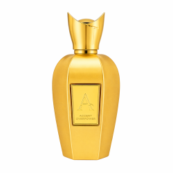 Fragrance World Accent Overpower EDP 100 ml — producto visto de frente; primer plano; sobre fondo blanco