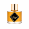 Lattafa Perfume Kismet Magic EDP 100 ml — товар спереди; полная композиция; на столе