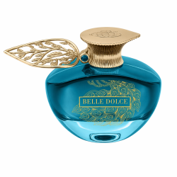 Fragrance World Dolce Belle EDP 100 ml — товар спереди; крупный план; на белом фоне