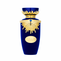 Lattafa Perfume Emaan EDP 100 ml — товар спереди; полная композиция; на белом фоне