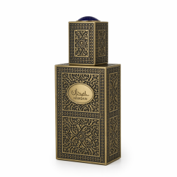 Lattafa Perfume Hamdan 12 ml — товар спереди; крупный план; на белом фоне