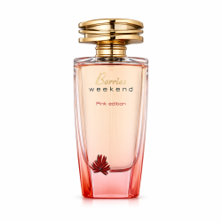 Fragrance World Berries Weekend Pink edition EDP 100 ml — товар спереди; полная композиция; на белом фоне