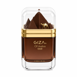 Emper Giza of Arabia Oud EDP 100 ml — товар спереди; полная композиция; с ингредиентами аромата