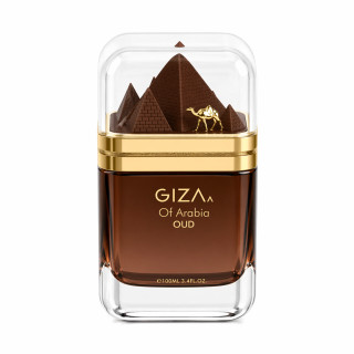 Emper Giza of Arabia Oud EDP 100 ml — product van voren; volledige compositie; met geuringrediënten