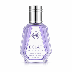 Fragrance World Eclat La Violet EDP 50 ml — товар спереди; полная композиция; на белом фоне
