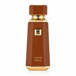 Fragrance World Liquid Brun EDP 100 ml — товар спереди; крупный план; на белом фоне