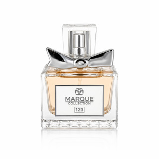 Fragrance World Marque 123 EDP 30 ml — toode eestvaates; täiskompositsioon; valgel taustal