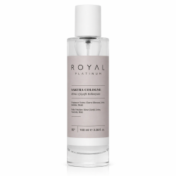 Royal Platinum SAKURA Cologne 100 ml — товар спереди; крупный план; на белом фоне