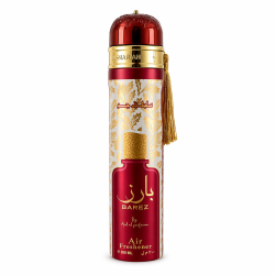Lattafa Perfume Barez 300 ml — товар спереди; крупный план; на белом фоне