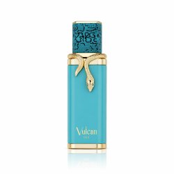 Fragrance World Vulcan Feu EDP 100 ml — produkt set forfra; fuld komposition; på hvid baggrund