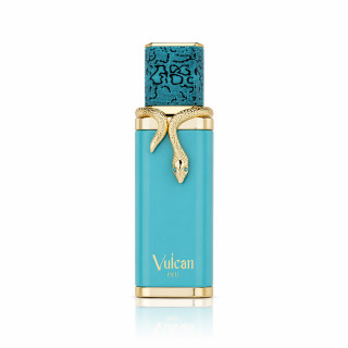 Fragrance World Vulcan Feu EDP 100 ml — produkt set forfra; fuld komposition; på hvid baggrund