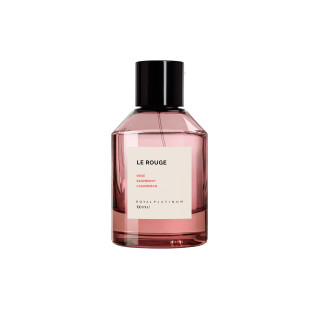 Royal Platinum LE ROUGE Extrait de Parfum 100 ml — toote vaade; lai kompositsioon; valgel taustal