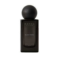 Royal Platinum BLACK TONKA Extrait de Parfum 30 ml — товар спереди; полная композиция; на белом фоне