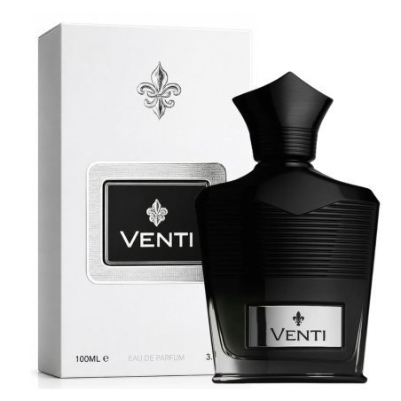 Fragrance World Venti EDP 100 ml — toode ja pakend; lähivaade; valgel taustal