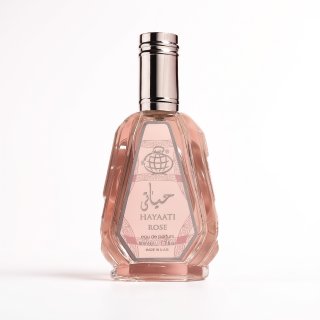 Fragrance World Hayaati Rose EDP 50 ml parfumeflakon