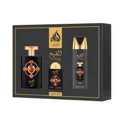 Lattafa Pride Al Qiam Gold – Dovanų rinkinys su pakuote (100+20+200 ml)