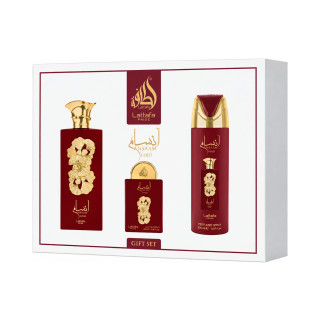 Lattafa Pride Ansaam Gold – Dovanų rinkinys su pakuote (100+20+200 ml)