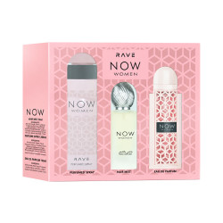 RAVE Now Women – Σετ δώρου με συσκευασία (100+200+50 ml)