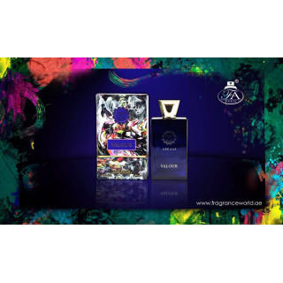 Fragrance World Abraaj Valour EDP 100 ml — изображение товара; очень крупный план; на белом фоне