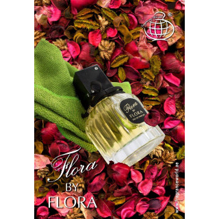 Fragrance World Flora by Flora EDP 100 ml — toote vaade; väga lähivõte; valgel taustal