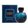 Fragrance World Passion De Night EDP 100 ml — toode ja pakend; lähivaade; valgel taustal; lähim kadreering