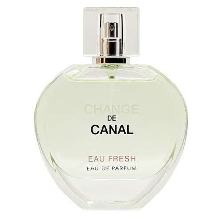 Fragrance World Change de Canal eau Fresh EDP 100 ml — toote vaade; lähivaade; valgel taustal