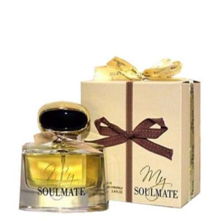 Fragrance World My Soulmate EDP 100 ml — toote pakend; lähivaade; valgel taustal