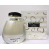 Fragrance World Real Love In White EDP 100 ml — produktas ir pakuotė; artimas vaizdas; baltame fone; artimiausias kadras
