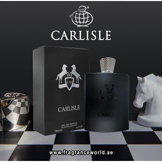 Fragrance World Carlisle EDP 100 ml — изображение товара; очень крупный план; на светлом фоне
