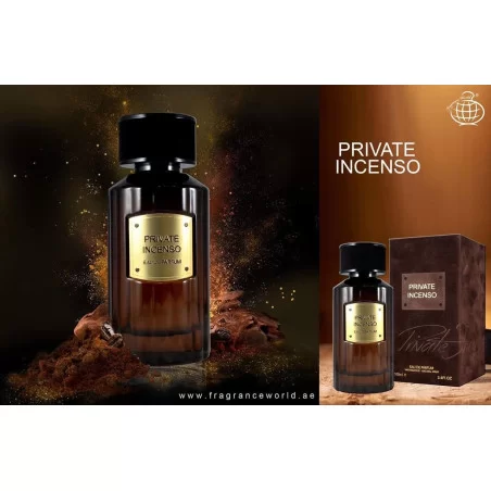 Private INCENSO (Velvet Incenso) Perfume árabe ➔ Fragrance World ➔ Perfume masculino ➔ 4