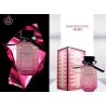 Fragrance World Rose Seduction Secret EDP 100 ml — товар и упаковка; крупный план; на белом фоне; самый близкий кадр