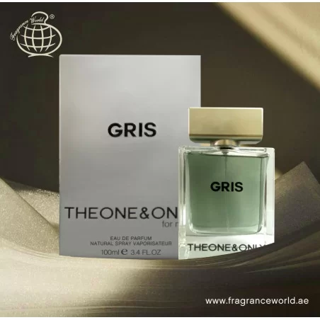 Gris The One & Only ➔ (The One Grey) ➔ perfume árabe ➔ Fragrance World ➔ Perfume masculino ➔ 4
