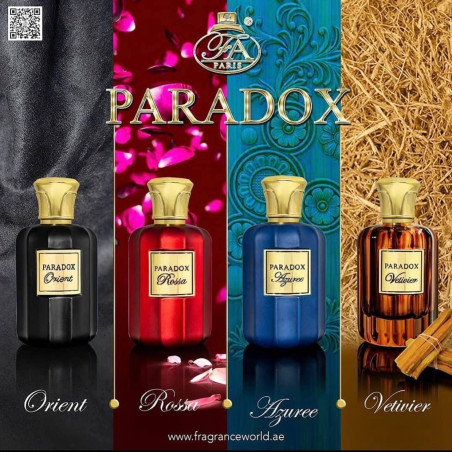Paradox Rossa FRAGRANCE WORLD Arābu smaržas