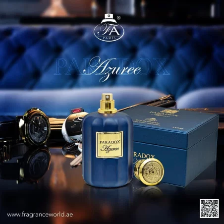 Paradox Azuree Fragrance World arabiškų kvepalų šedevras - inspiracija moterims ir vyrams, 100ml, EDP.  - 2