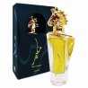 Lattafa Perfume MAAHIR EDP 100 ml — toode ja pakend; lähivaade; valgel taustal; keskmine kadreering