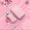 Fragrance World Shalina Exclusive Royal Essence EDP 100 ml — toote pakend; väga lähivõte; heledal taustal
