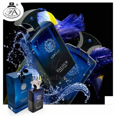 Amouage Interlude Black Iris Man (Abraaj Valour Night Iris) aromato arabiška versija vyrams, EDP, 100ml. Fragrance World - 4