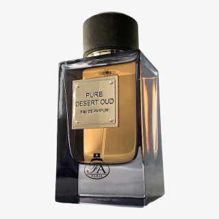 Fragrance World Pure Desert Oud EDP 100 ml — изображение товара; крупный план; на белом фоне