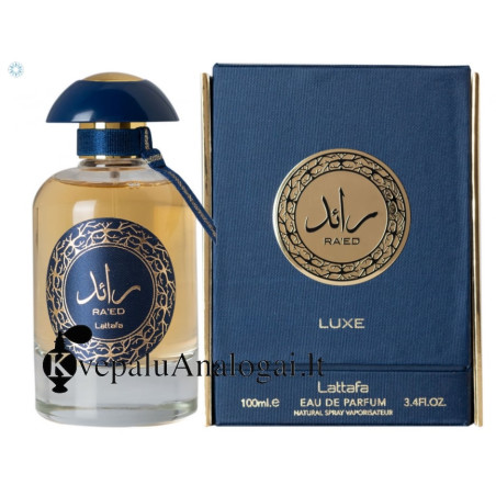 Lattafa Ra'ed Luxe arabiškas aromatas vyrams, EDP, 100ml. Lattafa Kvepalai - 6