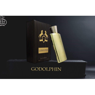 Fragrance World Godolphin EDP 100 ml — toote vaade; väga lähivõte; valgel taustal