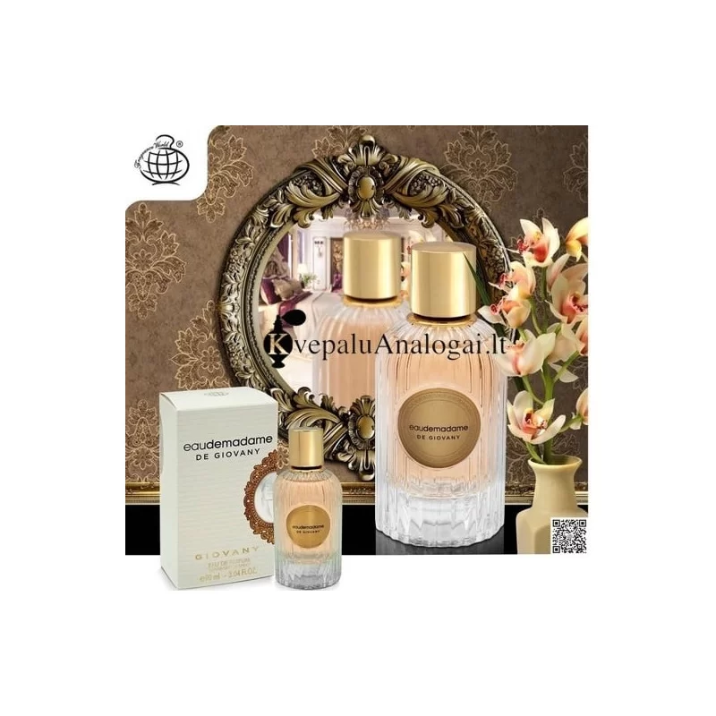 Givenchy Eaudemoiselle (Eau De Madame De Giovany) aromato arabiška versija moterims, EDP, 90ml. Fragrance World - 1