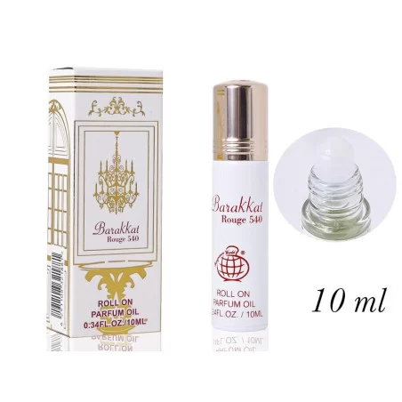 Barakkat rouge 540 ➔ (Baccarat Rouge 540) ➔ Perfume de óleo árabe 10 ml ➔ Fragrance World ➔ Perfume de óleo ➔ 3