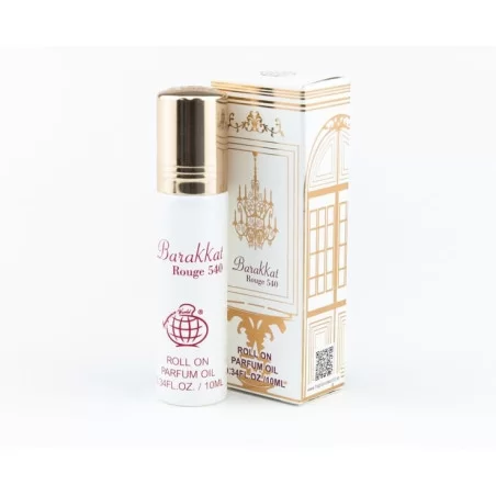 Barakkat rouge 540 ➔ (Baccarat Rouge 540) ➔ Perfume de óleo árabe 10 ml ➔ Fragrance World ➔ Perfume de óleo ➔ 4