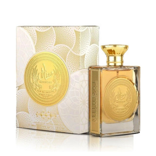 Lattafa Perfume Mithqal EDP 100 ml — product packaging; close view; on a white background